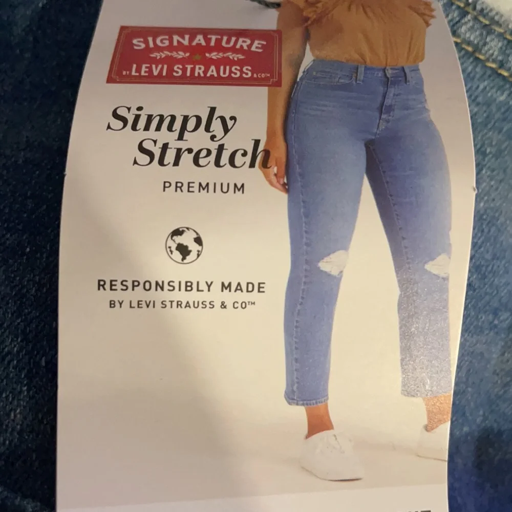 Signature Levi's Strauss heritage high rise straight_9